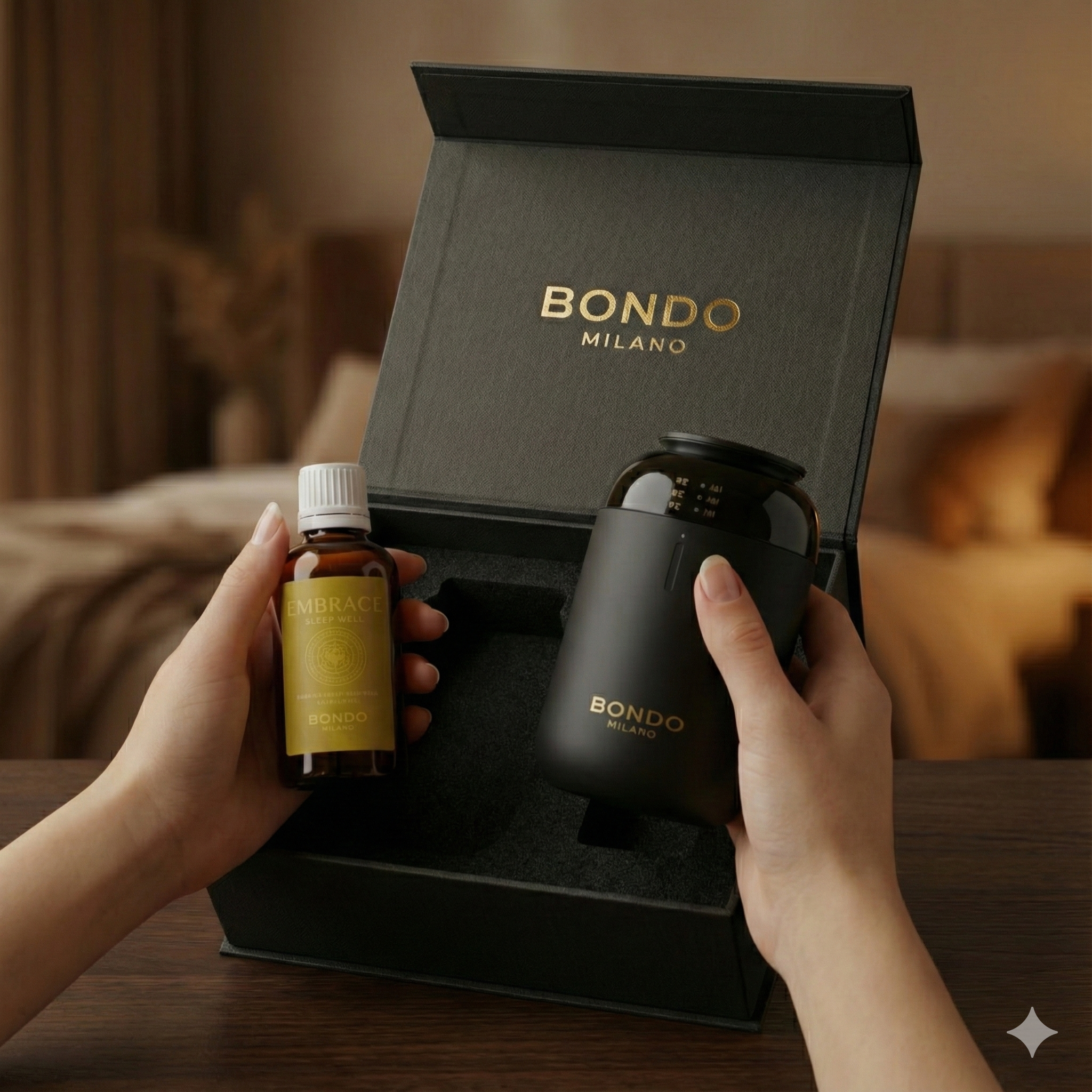 BondAirOne°003 Diffuser + Starter Kit Essential Oil