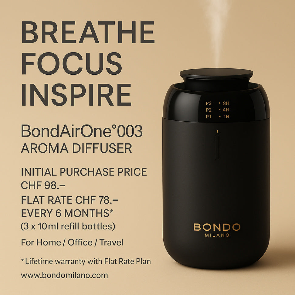 BondAirOne°003 Diffuser + Starter Kit Essential Oil